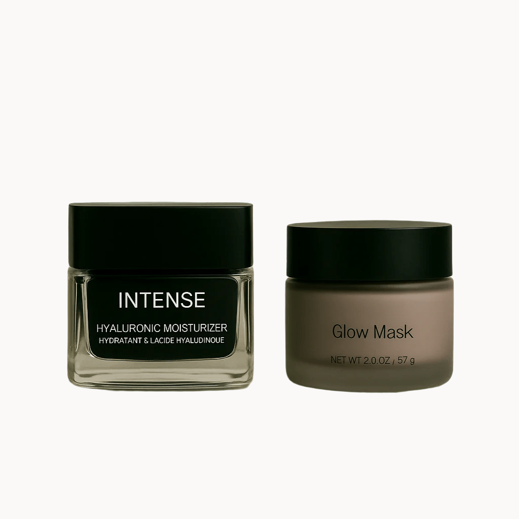 Glow Mask & Hyaluronic Moisturizer Bundle - Camellia Beauty