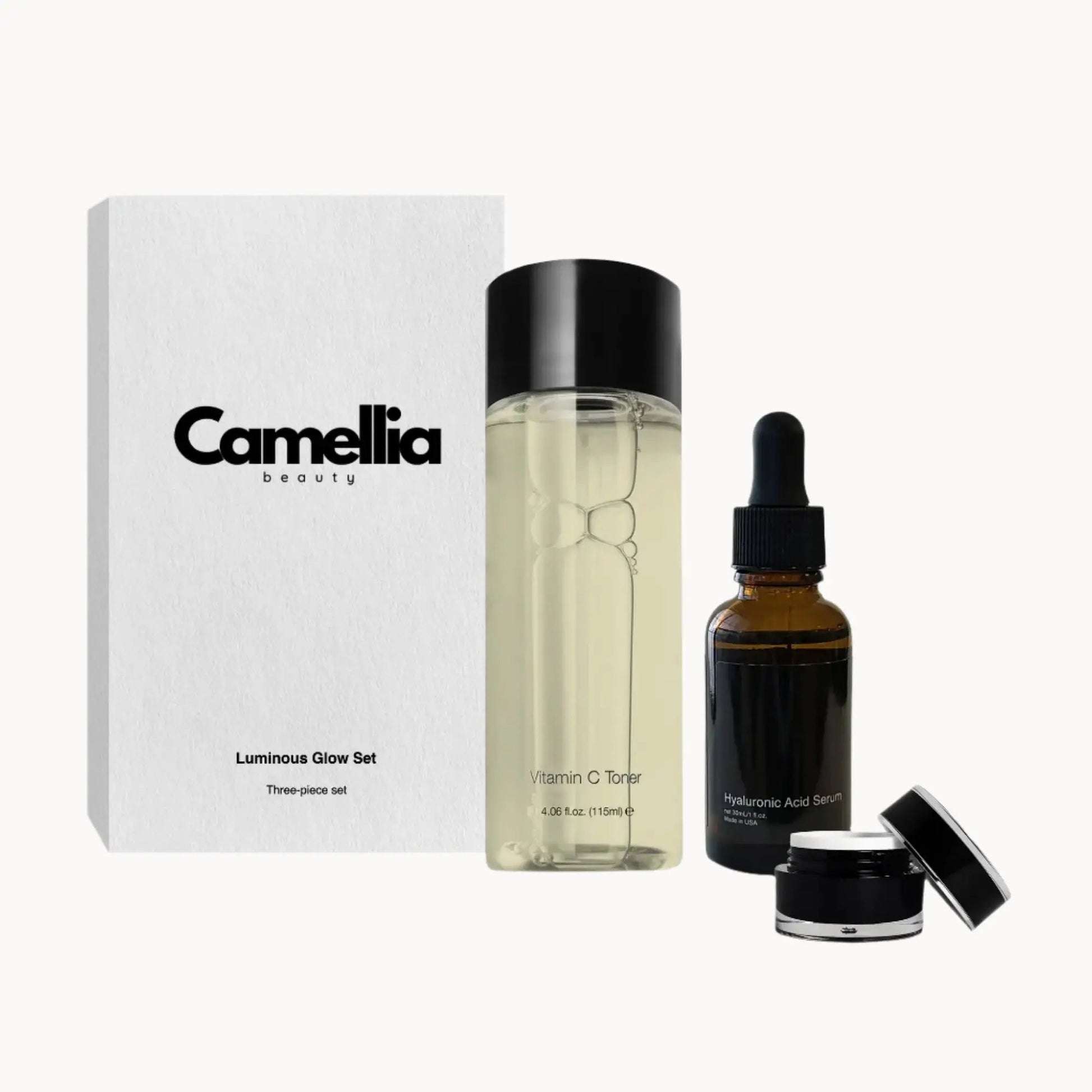 Luminous Glow Essentials Set - Camellia Beauty